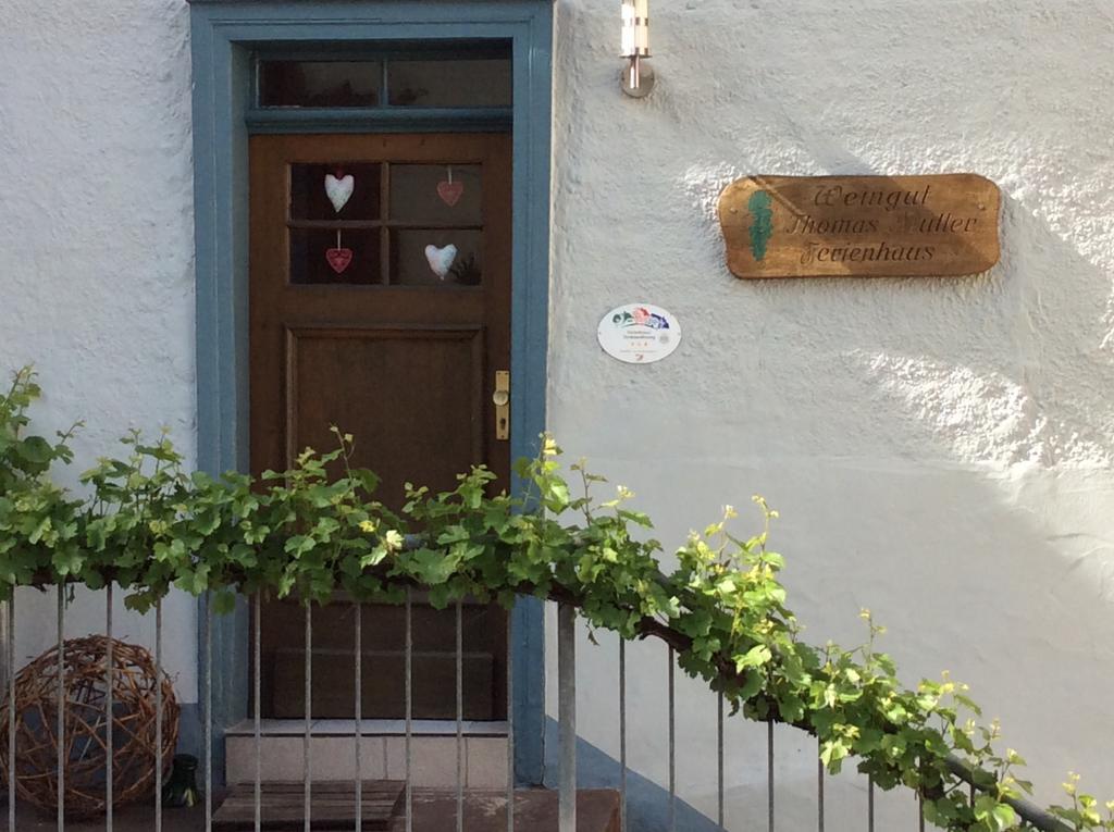 Winzerhaeuschen, Weingut Th. Mueller Apartman Reil Kültér fotó